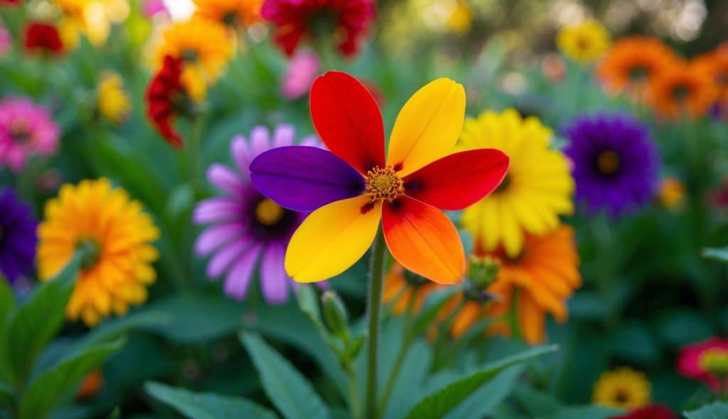 Flor com quatro letras