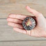 Pedra Semi Preciosa com Duas Camadas de Cores