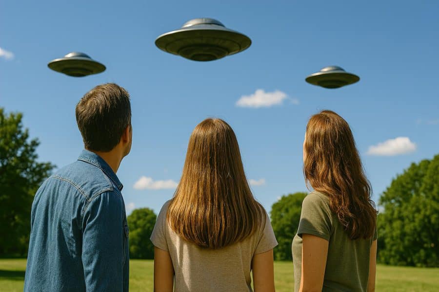 avistamentos de OVNIs